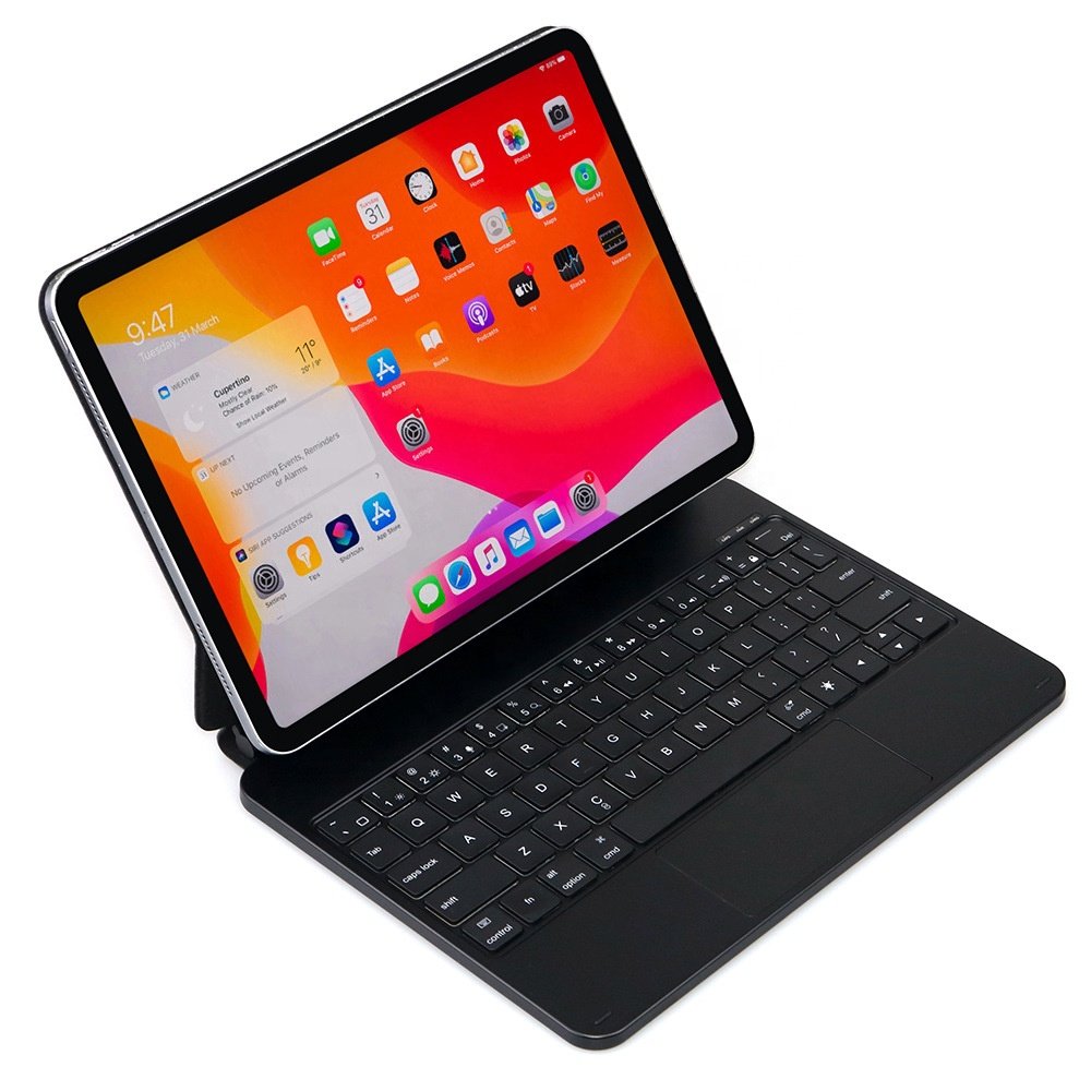 Tablet Portable Wireless Magic Keyboard Case For Apple Ipad 2022 Pro 11 Air 4 5 10.9 12.9 Inch iPad air 6 pro 11 13 inch 2024