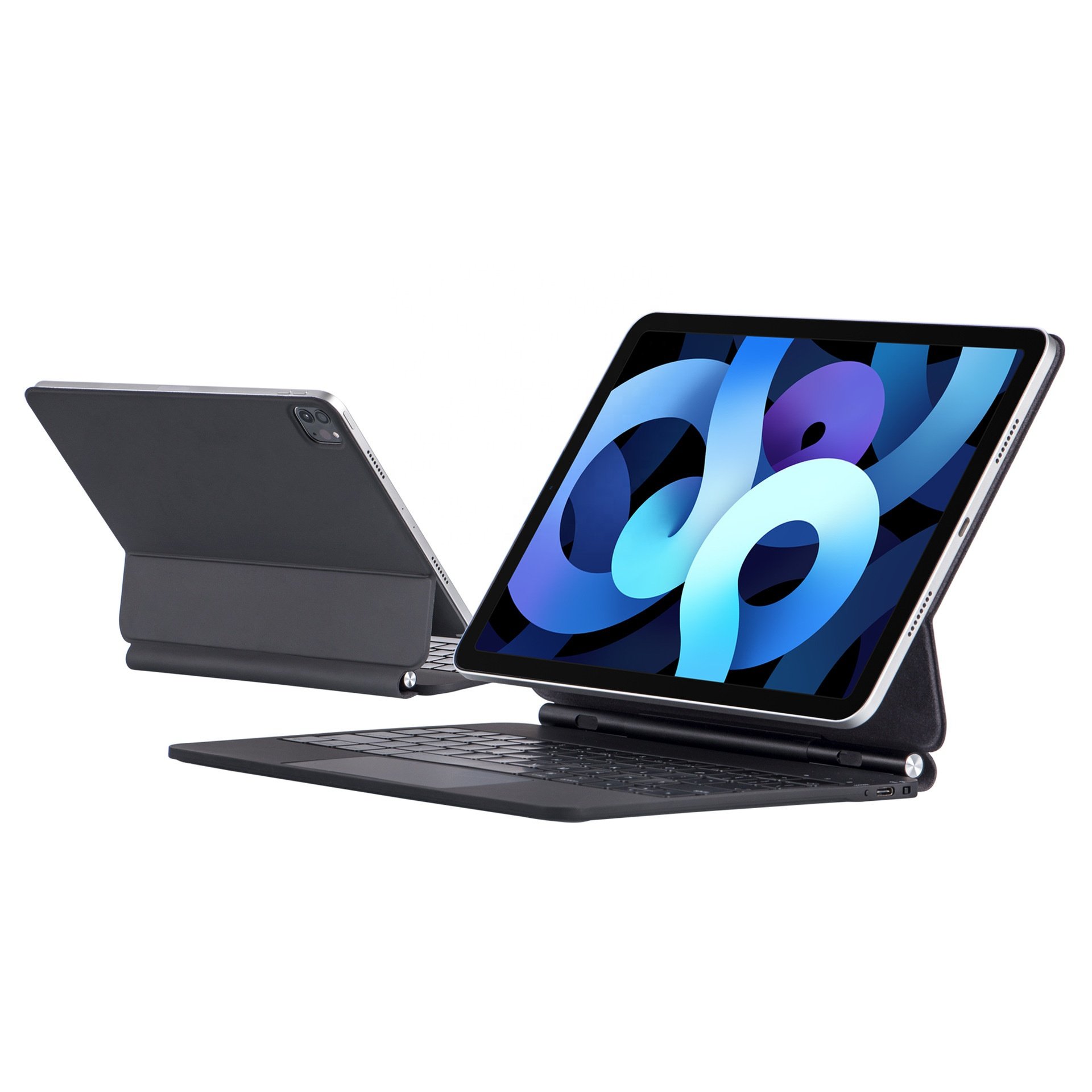 Tablet Portable Wireless Magic Keyboard Case For Apple Ipad 2022 Pro 11 Air 4 5 10.9 12.9 Inch iPad air 6 pro 11 13 inch 2024