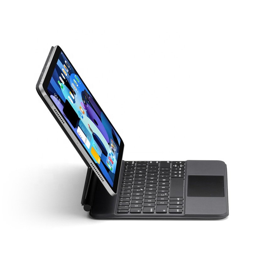 2022 Custom Mini Wireless Smart Magic keyboard case For Ipad Pro Air Touchpad Keyboard Case 12.9/11/10.9 Inch