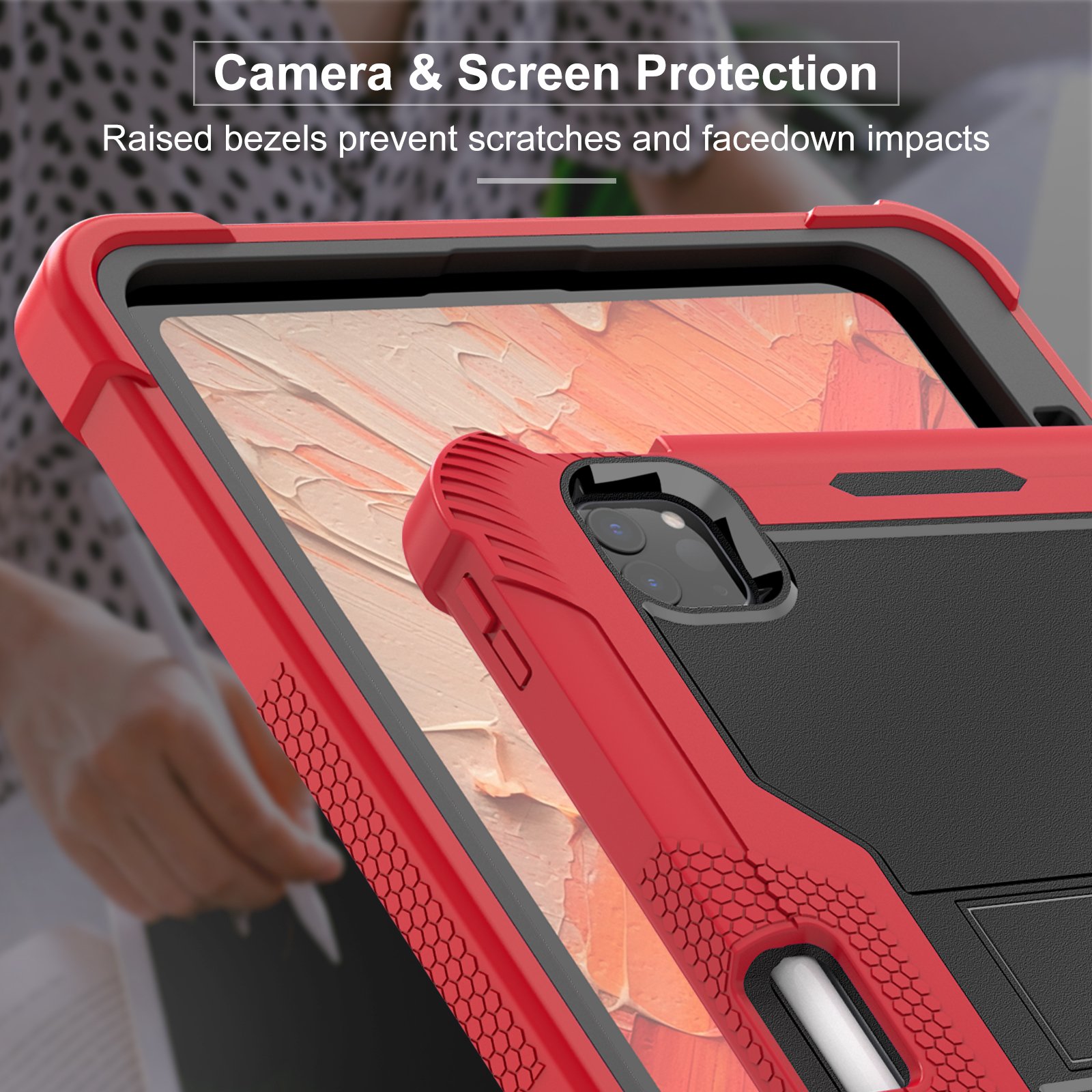 Hot Shockproof TPU Hard Kids Silicone Rugged Cover for iPad Pro Silicone Tablet Protective Case for ipad pro 11 inch m4 Case