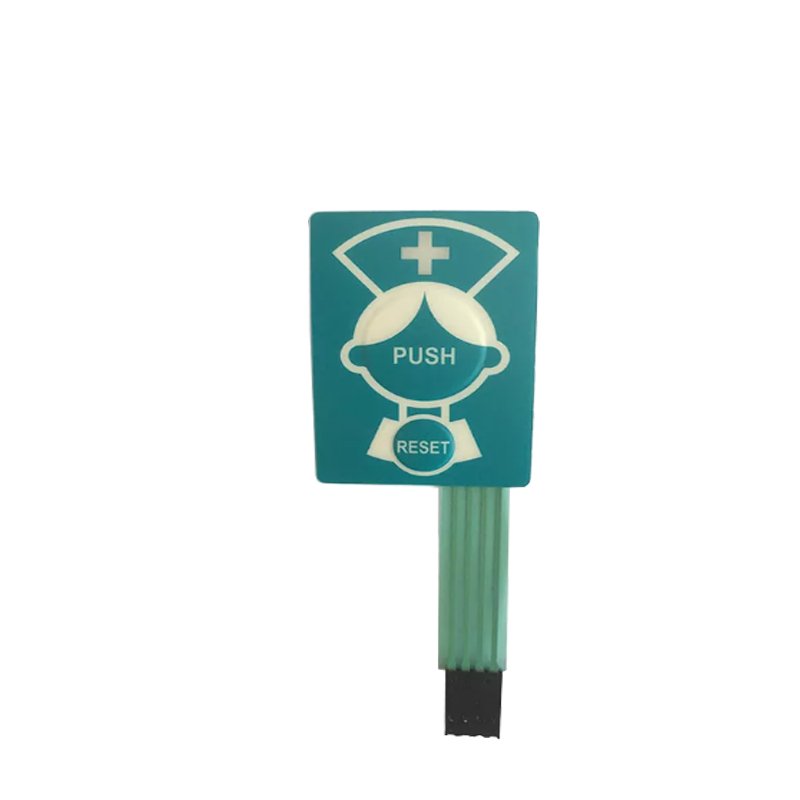 Supplier Keyboard Membrane Switch Keyboard Oem Product Membrane Key Switch Golden Customize Silicone Remote Controller Rosh CMAI