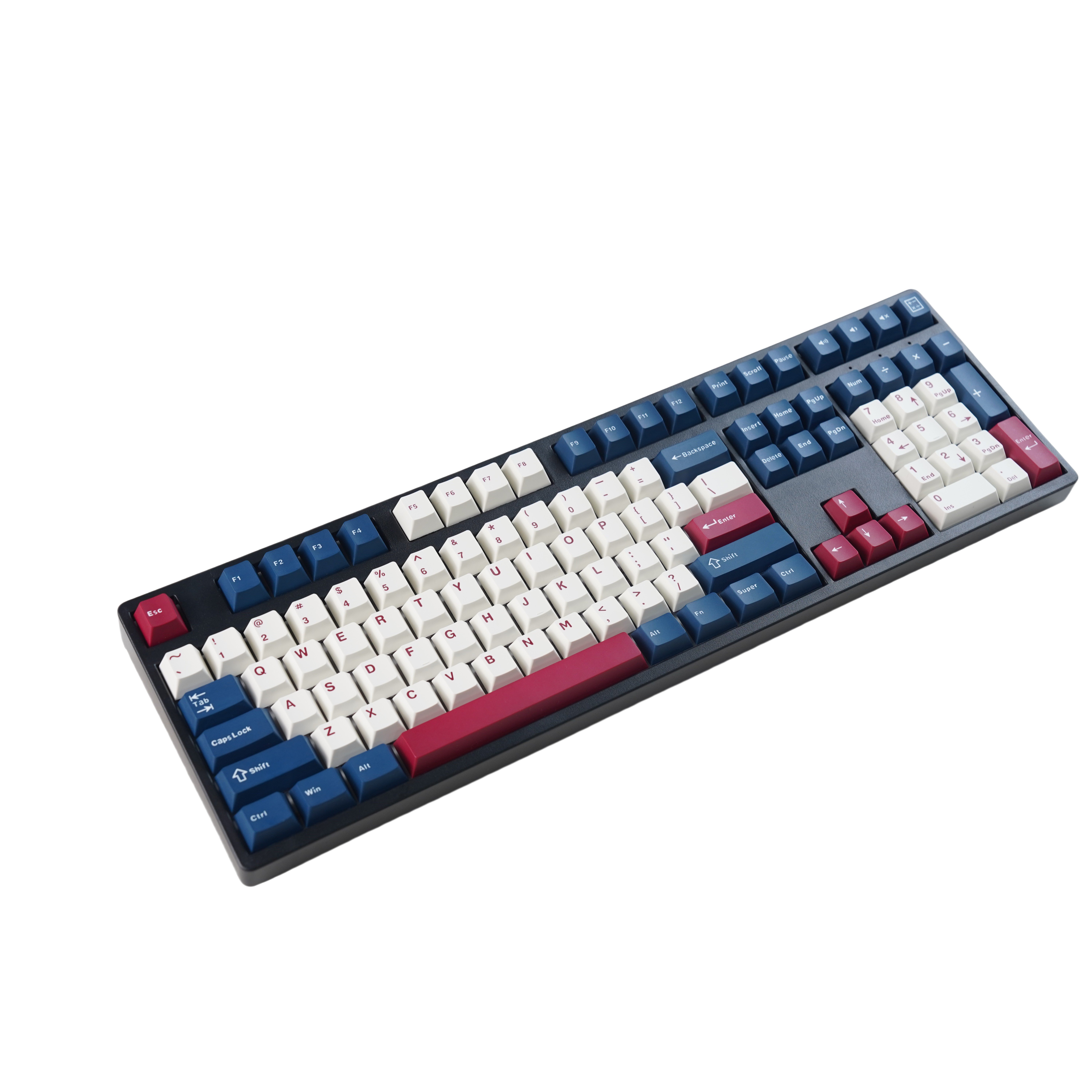 KC108 Wireless 100% RGB Hot-Swappable Mechanical Gaming Keyboard,2.4Ghz/BT/USB-C 108 Keys mechanical wireless keyboard