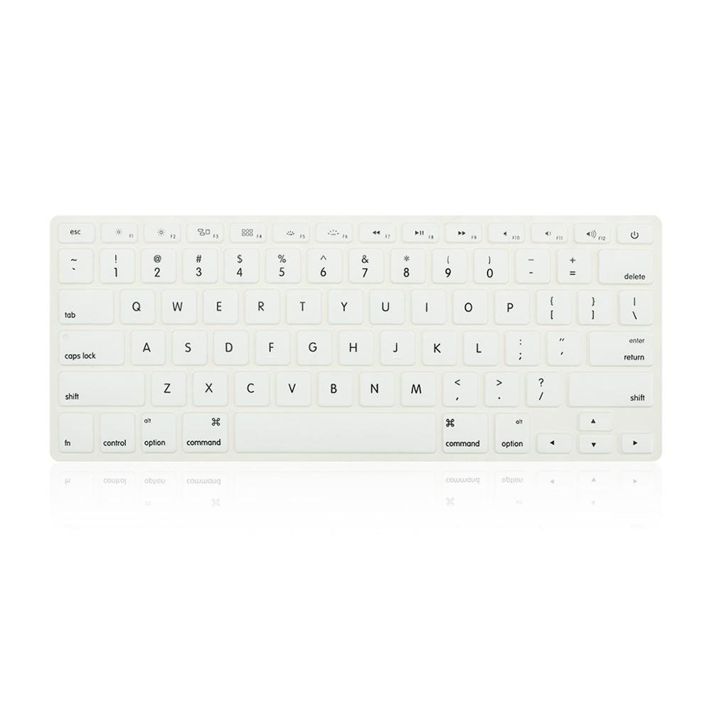 Laptop Keyboard Protector Dust Keyboard Cover for Macbook Protect Computer Keyboard Silicone English CN;GUA 0.3mm Stock 2pcs 50g