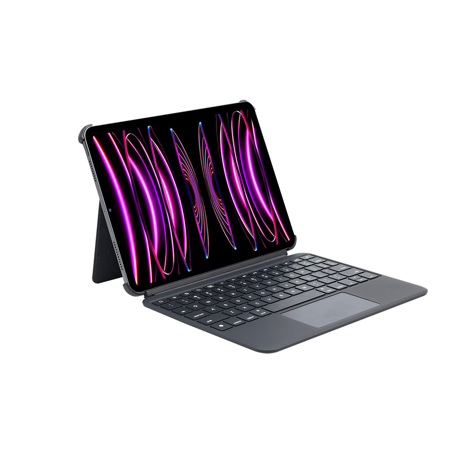 Factory Wireless M-FI Smart Magic Keyboard Backlit IPX7 Arabic French Keyboard With Touchpad for iPad Pro 11 12.9 Air 10.9