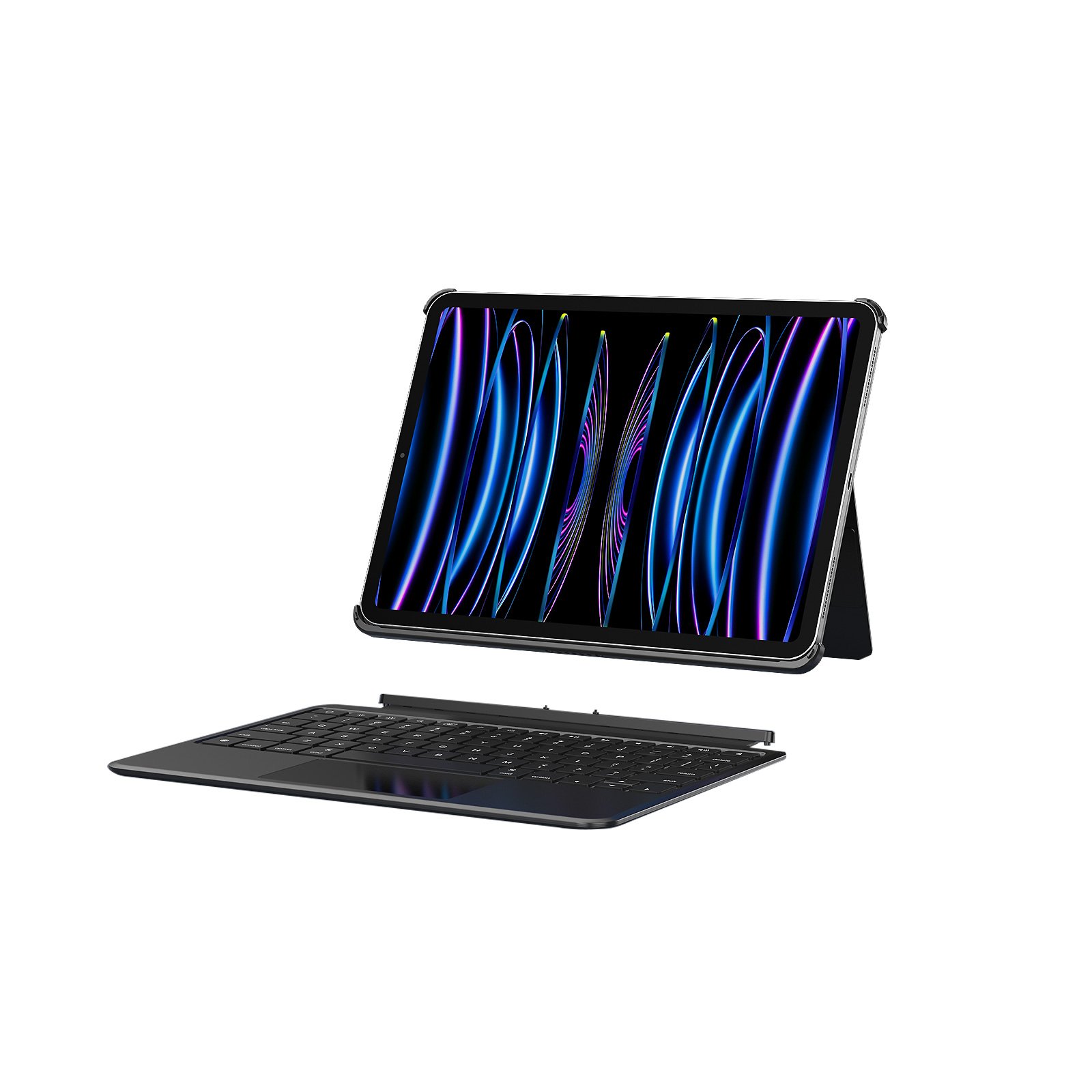 Factory Wireless M-FI Smart Magic Keyboard Backlit IPX7 Arabic French Keyboard With Touchpad for iPad Pro 11 12.9 Air 10.9