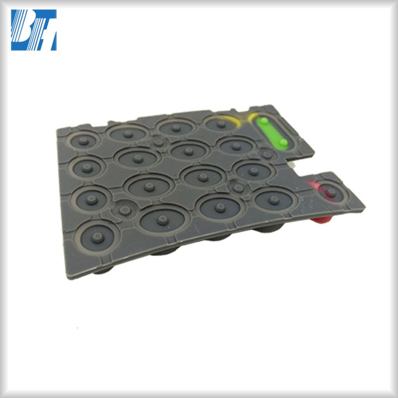 Customize Epoxy Dripping POS Silicone Rubber Membrane Keypad Oem Odm ip68 Waterproof Touch Keypad Rubber