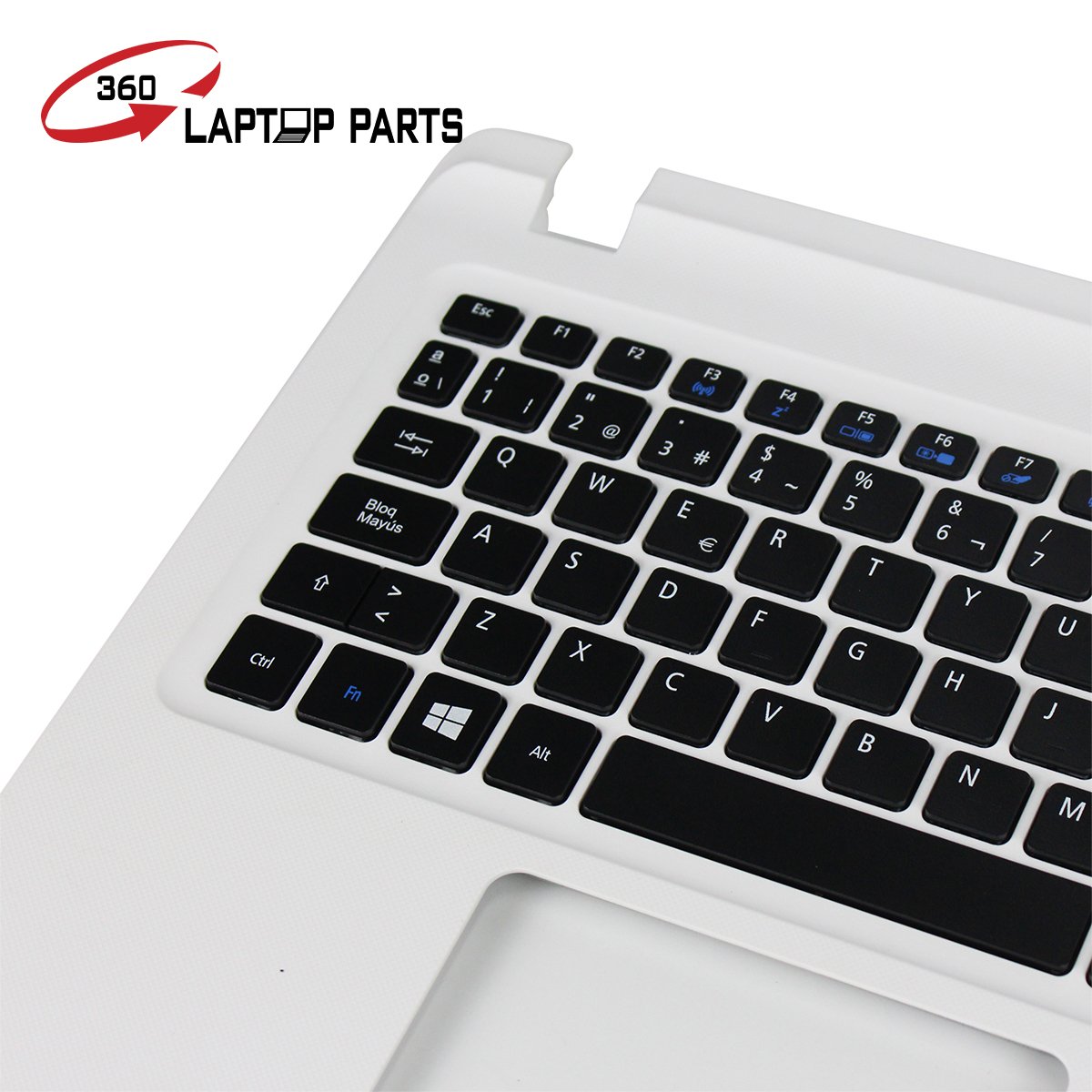 ES1-523 Spain Replacement Laptop Keyboard With TopCase ES1-524 ES1-532G ES1-533 Notebook Keyboard Cover C 6B.GD2N2.001 for Acer