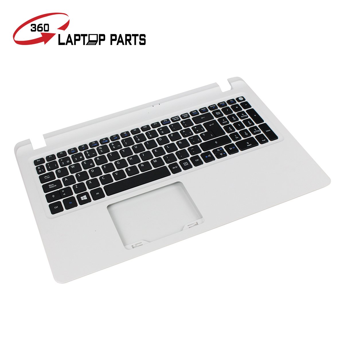 ES1-523 Spain Replacement Laptop Keyboard With TopCase ES1-524 ES1-532G ES1-533 Notebook Keyboard Cover C 6B.GD2N2.001 for Acer