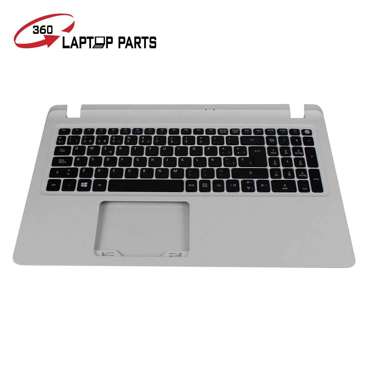 ES1-523 Spain Replacement Laptop Keyboard With TopCase ES1-524 ES1-532G ES1-533 Notebook Keyboard Cover C 6B.GD2N2.001 for Acer