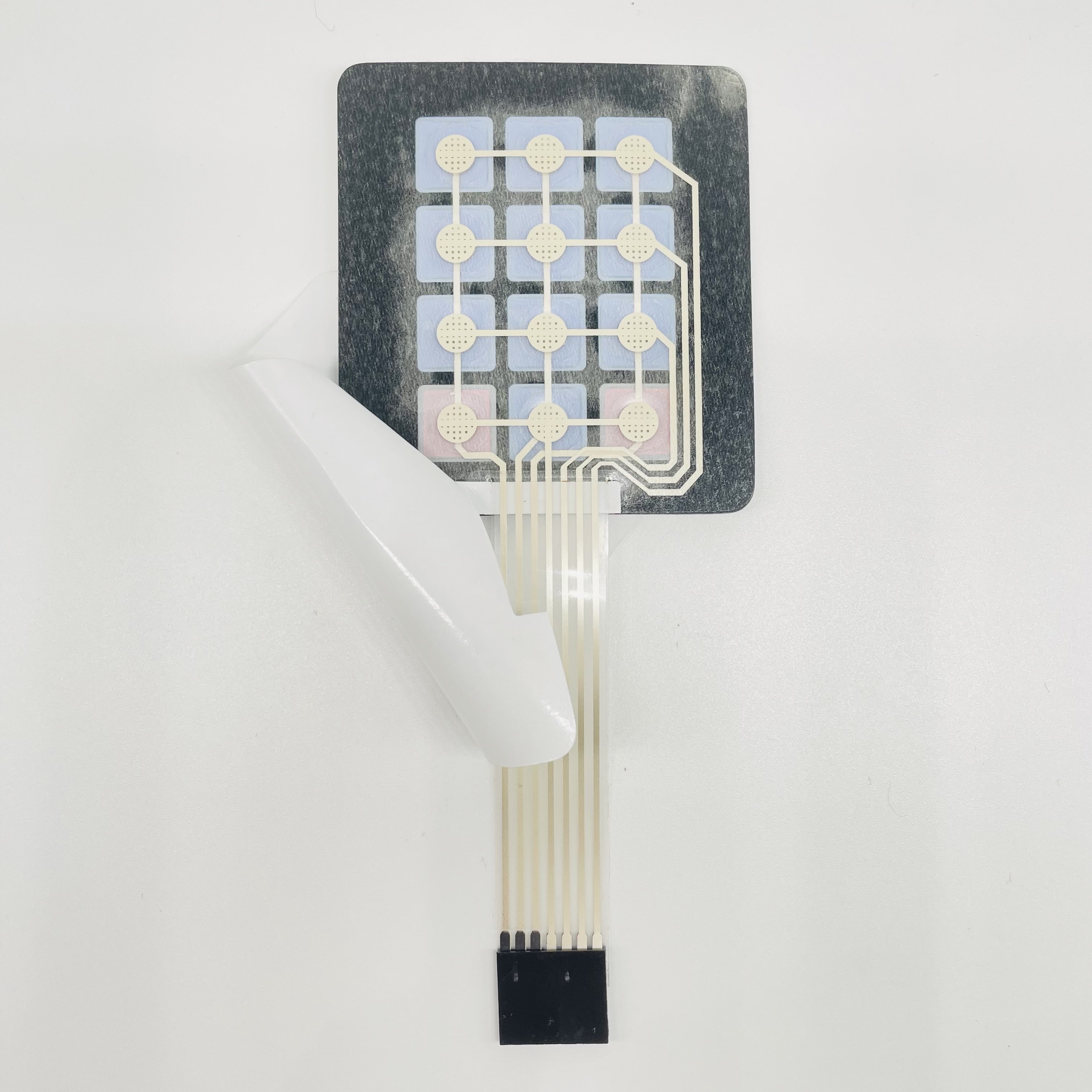 Factory Hot Sale OEM ODM Keypad Matrix Array Membrane Keypad for fuel dispenser keypad