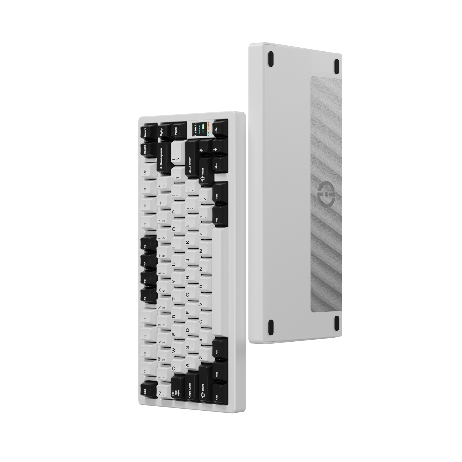 1.6mm PCB ND75 Linear Switch RGB Backlight Wireless Chilkey Mechanical Keyboard Aluminum 75 Keys with Screen