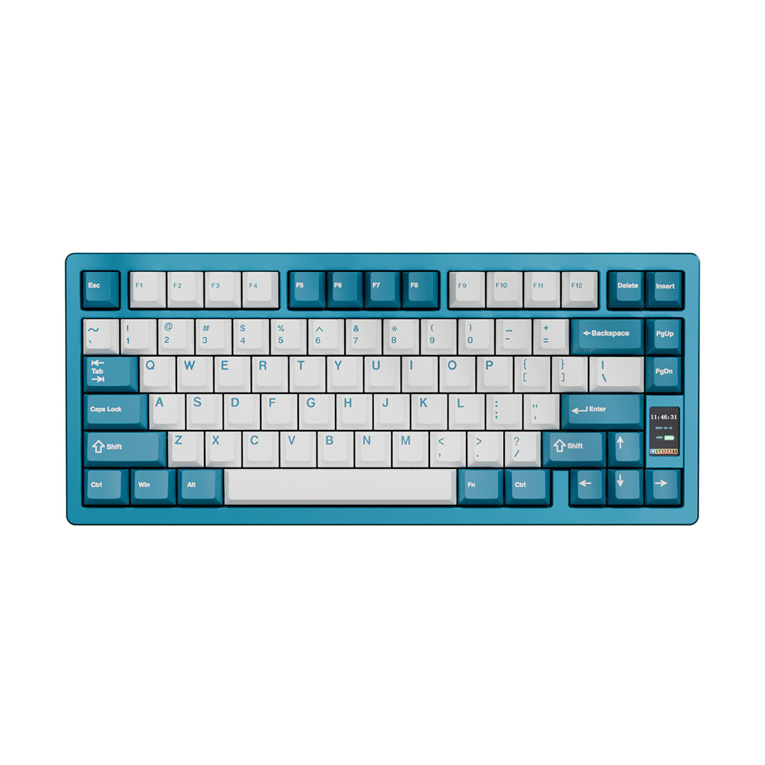 1.6mm PCB ND75 Linear Switch RGB Backlight Wireless Chilkey Mechanical Keyboard Aluminum 75 Keys with Screen
