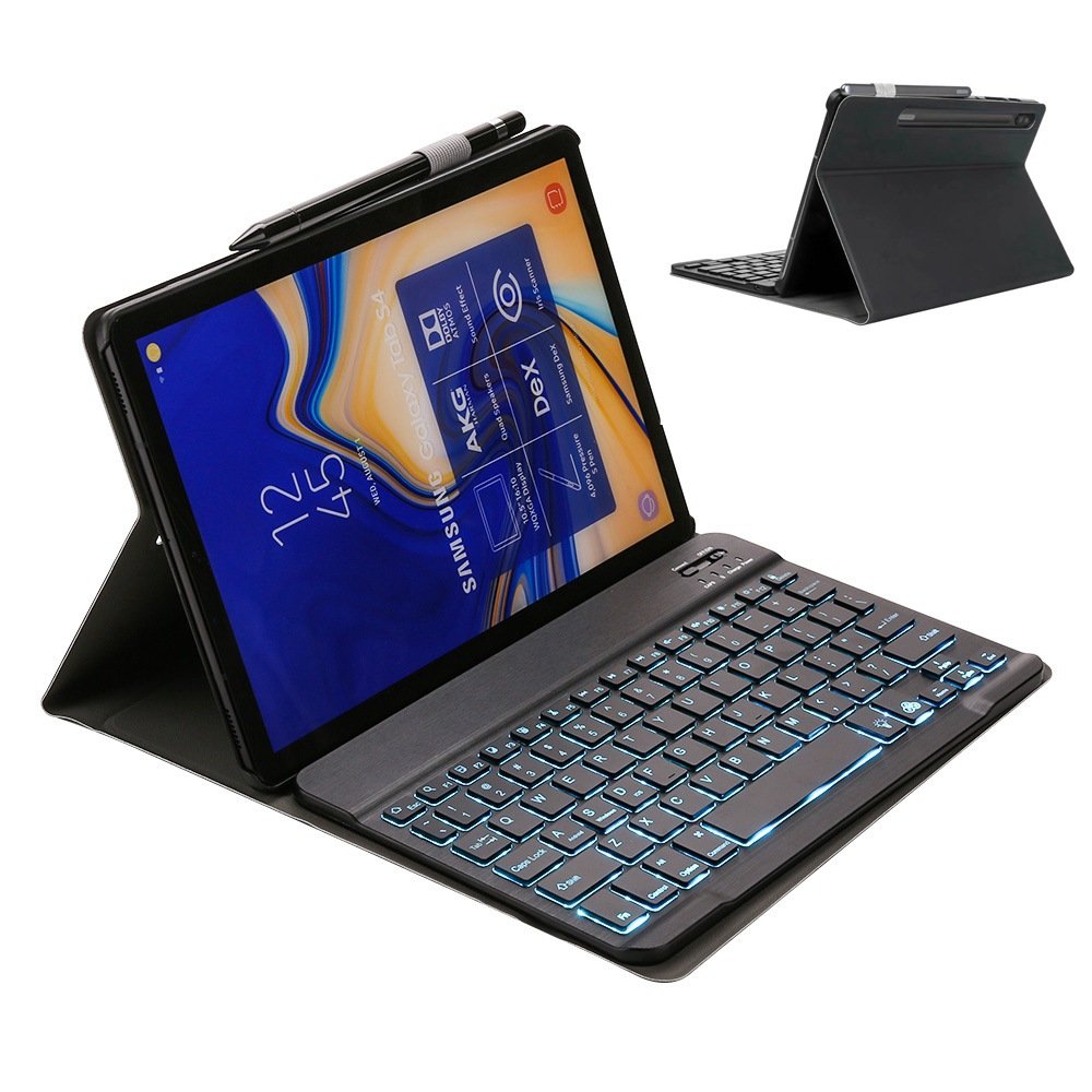 For Samsung Galaxy Tablet A7 Lite Cover Samsung Tab S7 Fe Plus Keyboard Cover 10 Inch Tablet Case