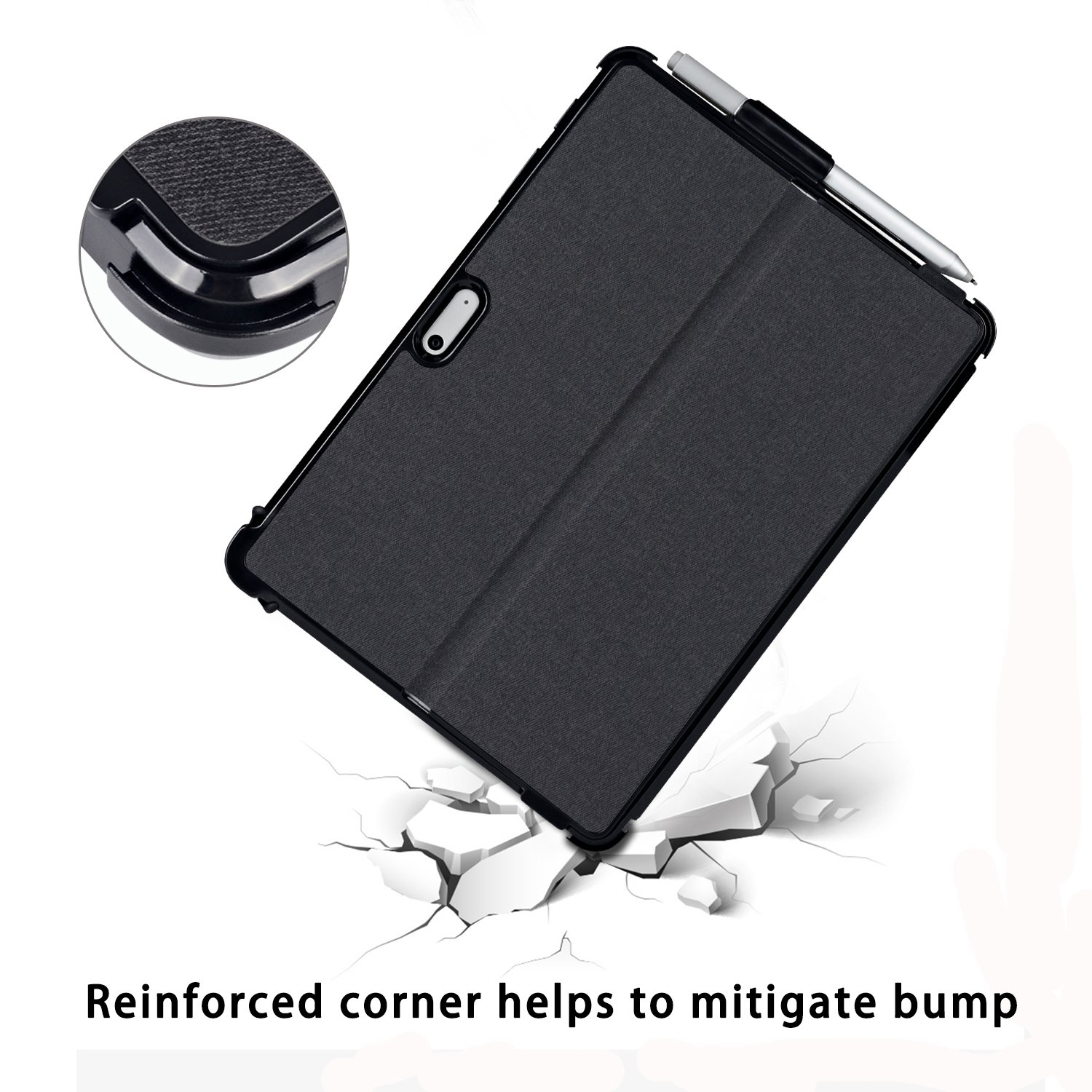 For Microsoft surface go 2 tablet cover Shockproof Universal case pen holder 10.5 inch for Surface Go Case Cover