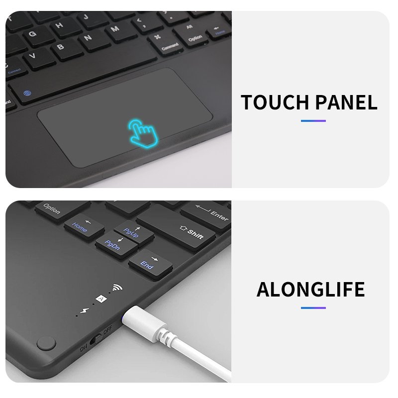 Customization Slim Wireless 78keys Keyboard Bt Cover Tablet For Microsoft Surface Wireless Bt Keyboards