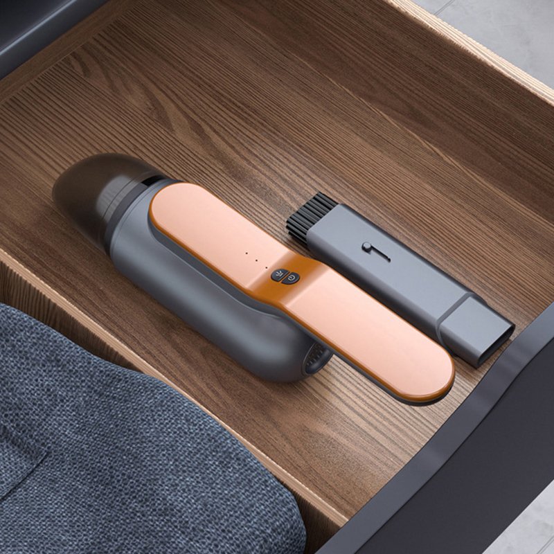 3 In 1 Mini Portable USB Rechargeable Strong Suction Wireless Electric Handheld Vacuum Cleaner For Car Home With UV Germicidal