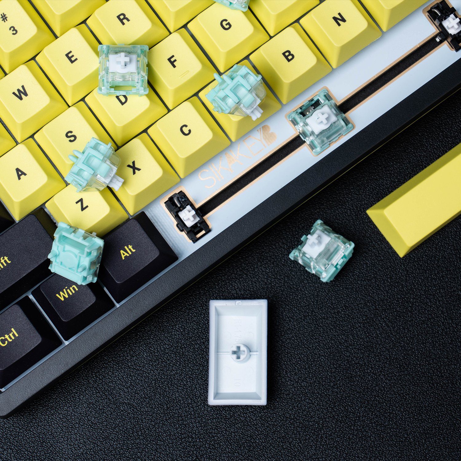 GATERON Magnetic Jade Switch Sikakeyb Castle Ck75 83Keys 75% Hall Sensor Magnetic Keyboard