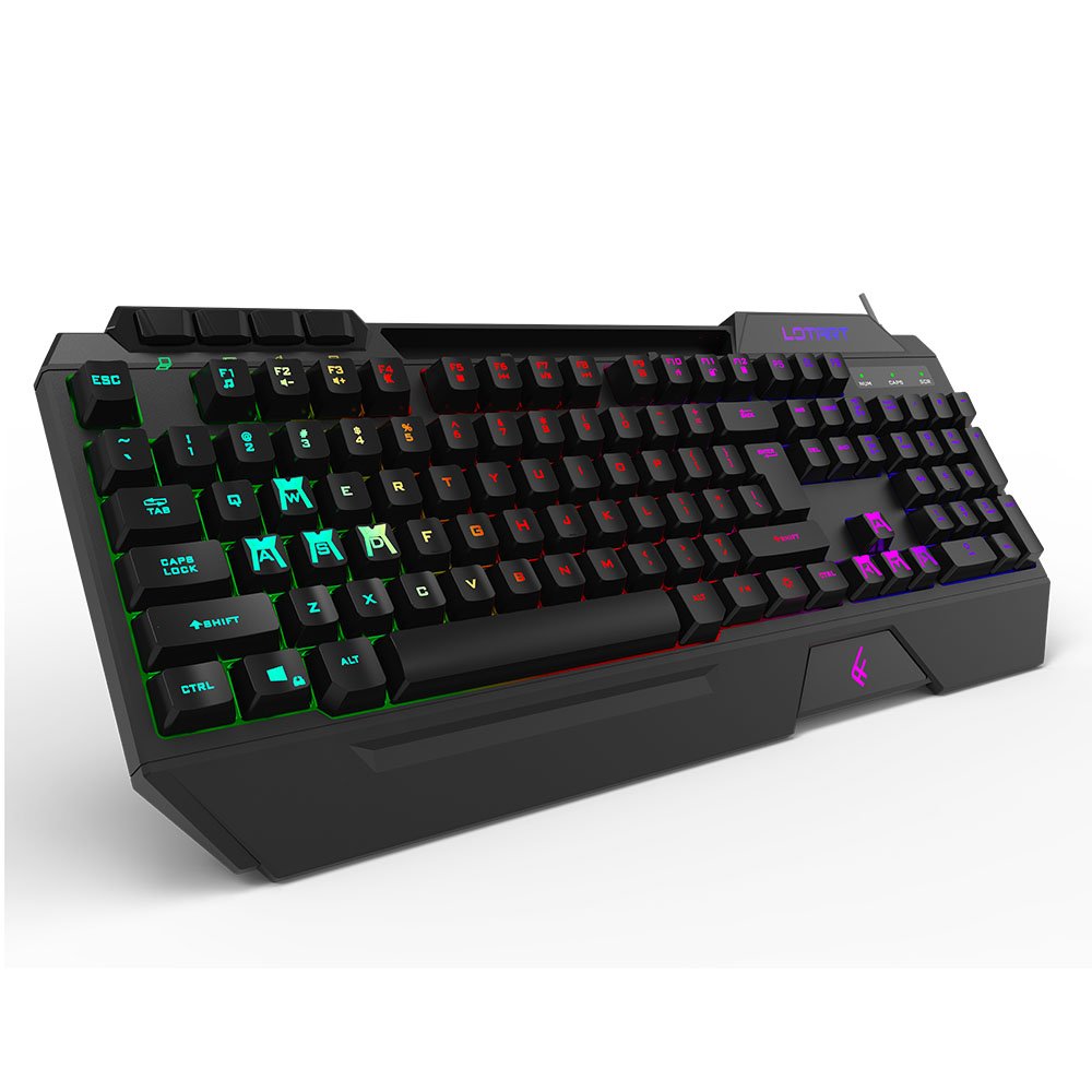 Wholesale OEM ODM Gaming Keyboard Usb Desktop ABS RGB Wired Rainbow Light Notebook Keyboard Mini Keyboard and Mouse in Lebanon
