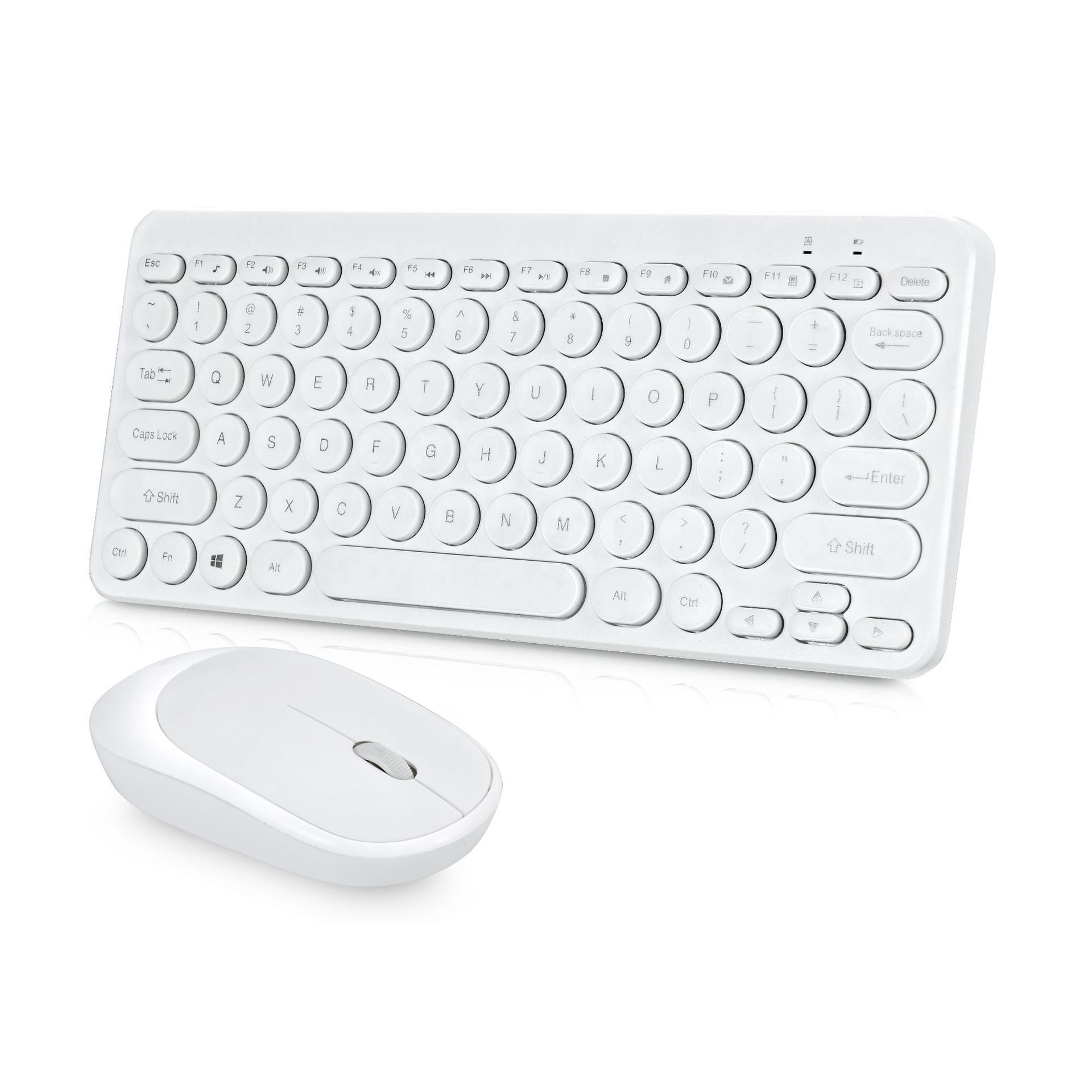 Wireless Keyboard Thin And mouse Silent Notebook Office Home Keyboard Notebook Desktop 2.4G Wireless Keyboard And Mouse Set