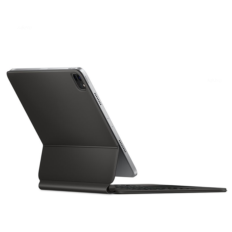 Folding Stand Shockproof Touchpad Keyboard Tablet Case for iPad Pro 11 12.9 Inch With Smart Trifold Stand Protective Table Cover