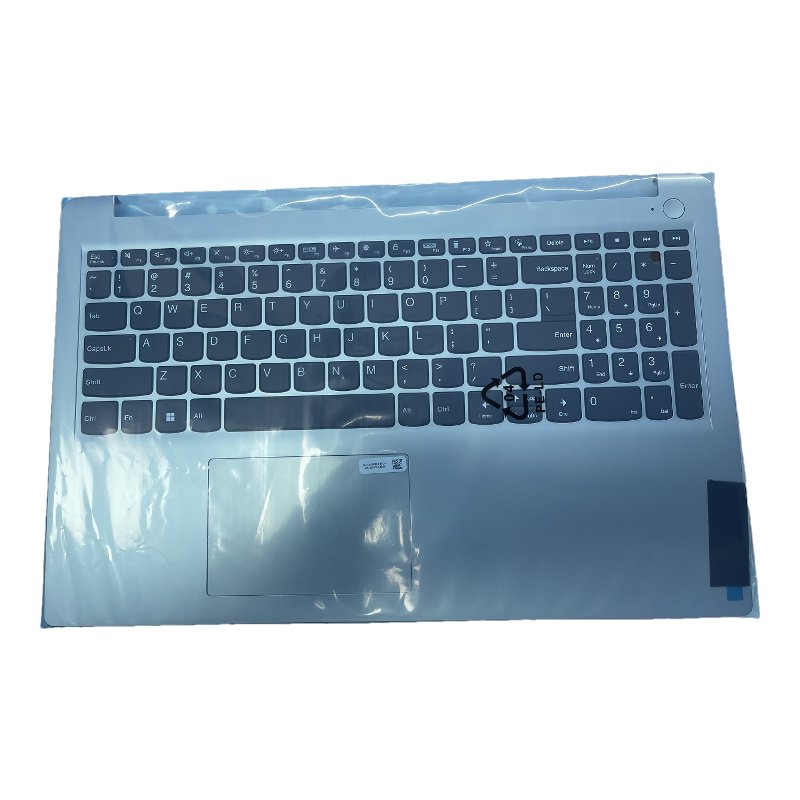 New for Lenovo Ideapad 1 15ADA7 Upper Case Palmrest KB Bezel 5CB1F36624 Silver