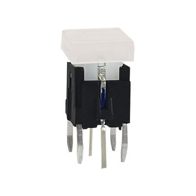 Custom Tactile Switches Vertical 10*10mm Push Button switch Dip 6pins Self-locking Key Tact switch