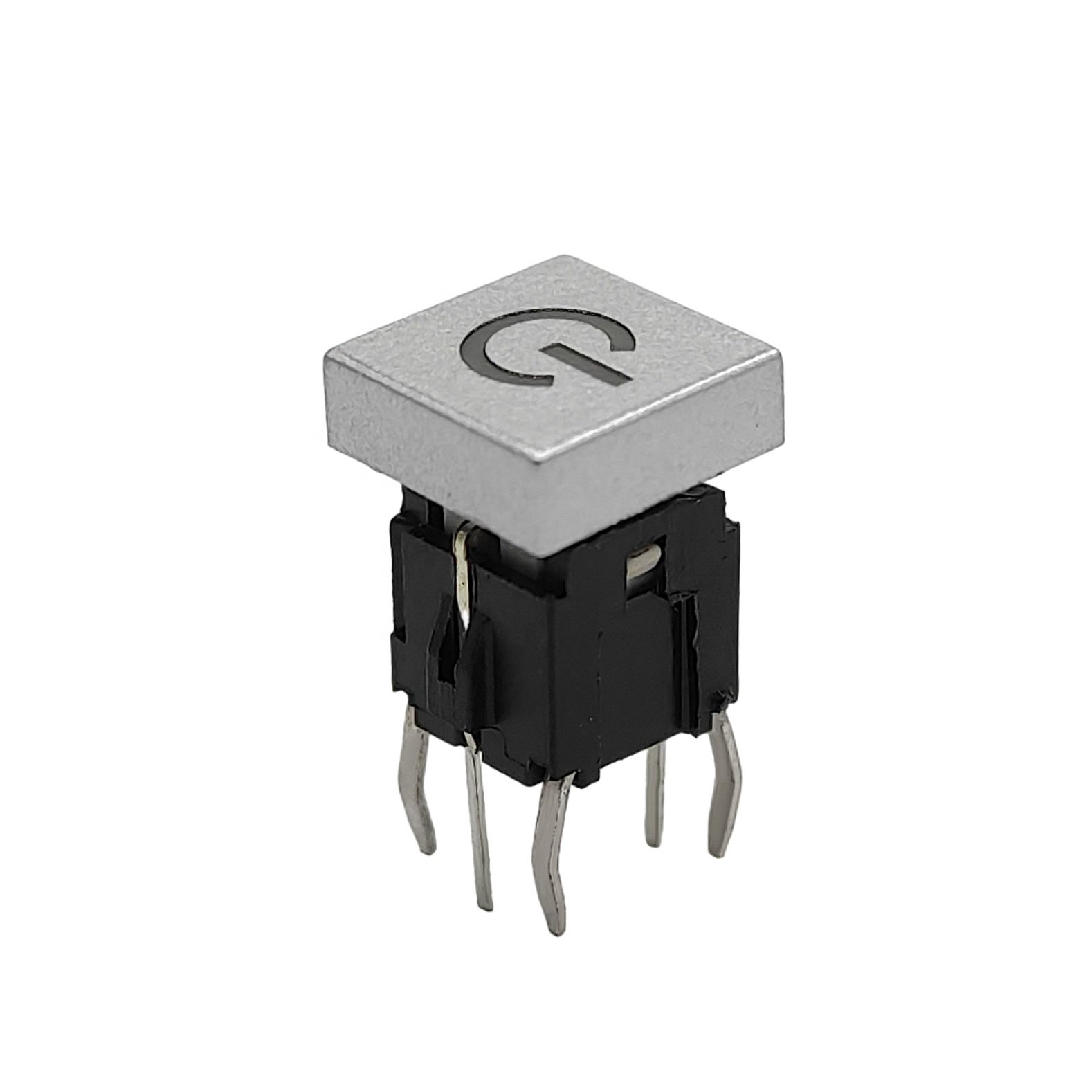 Custom Tactile Switches Vertical 10*10mm Push Button switch Dip 6pins Self-locking Key Tact switch