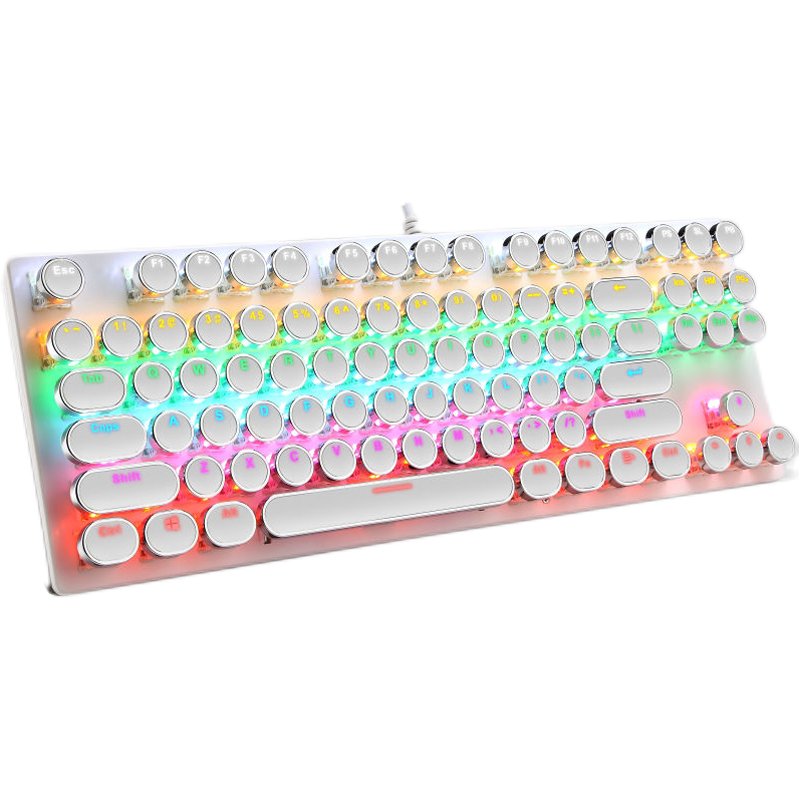 Retro typewriter mechanical keyboard mechanical keyboard typewriting wired keyboard