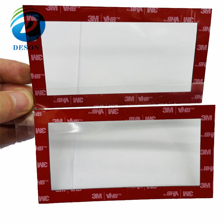 Deson 3 key membrane led red on off switch capacitive touch light membrane panel custom switch sticker