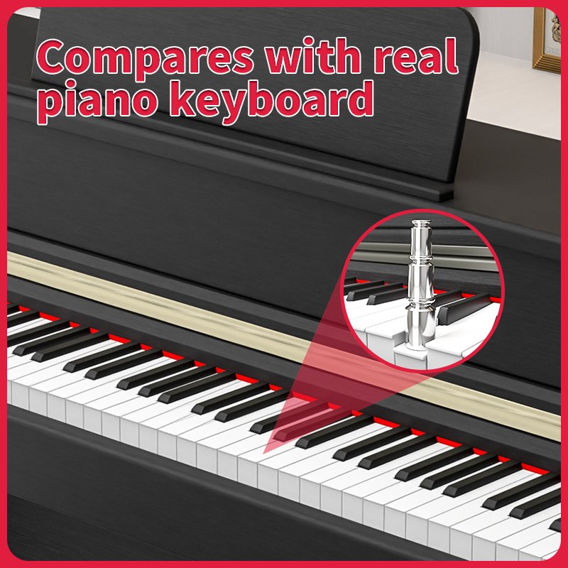 KIMFBAY smart piano electric piano keyboard digital piano 88 weighted key