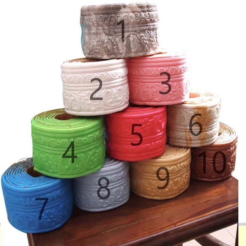 Skirting Line Wall Sticker Waterproof Self-Adhesive Stereo Background Wall Decorative Sticker