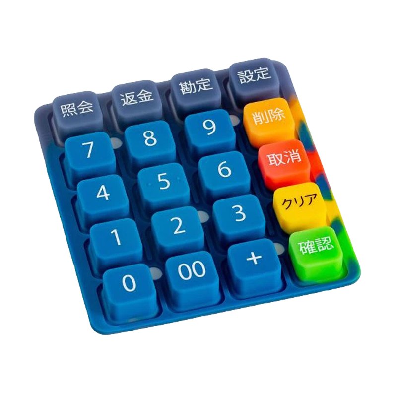 Supply ATM PET Tactile Slider Skimmer Parts Safe Box Electronic Lock Membrane Switch Silicone Keypad Customize Plastic Keypad