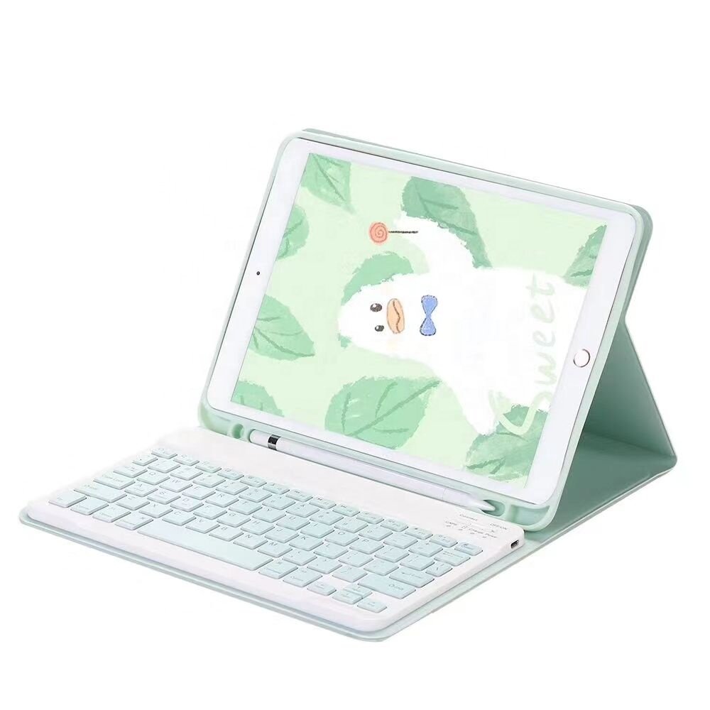 Slim Keyboard Case holster For iPad Pro 10.2 Inch 2020 Removable BT Wireless Keyboard Case Cover for iPad