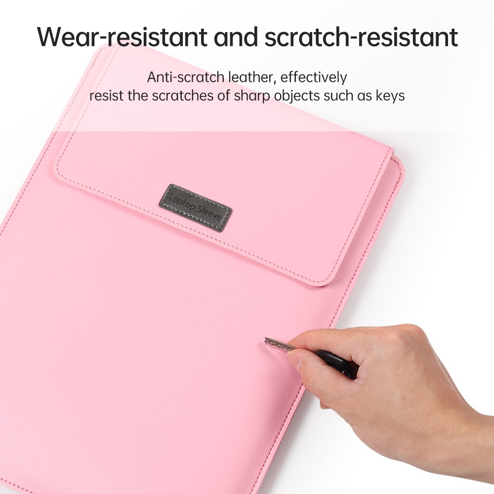 leather laptop cases felt laptop case custom logo leather 156 notebook computer bag women sleeve for macbook air m123 bag cover