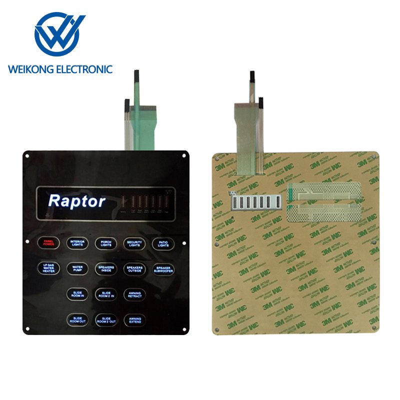 Membrane keypad with illumination