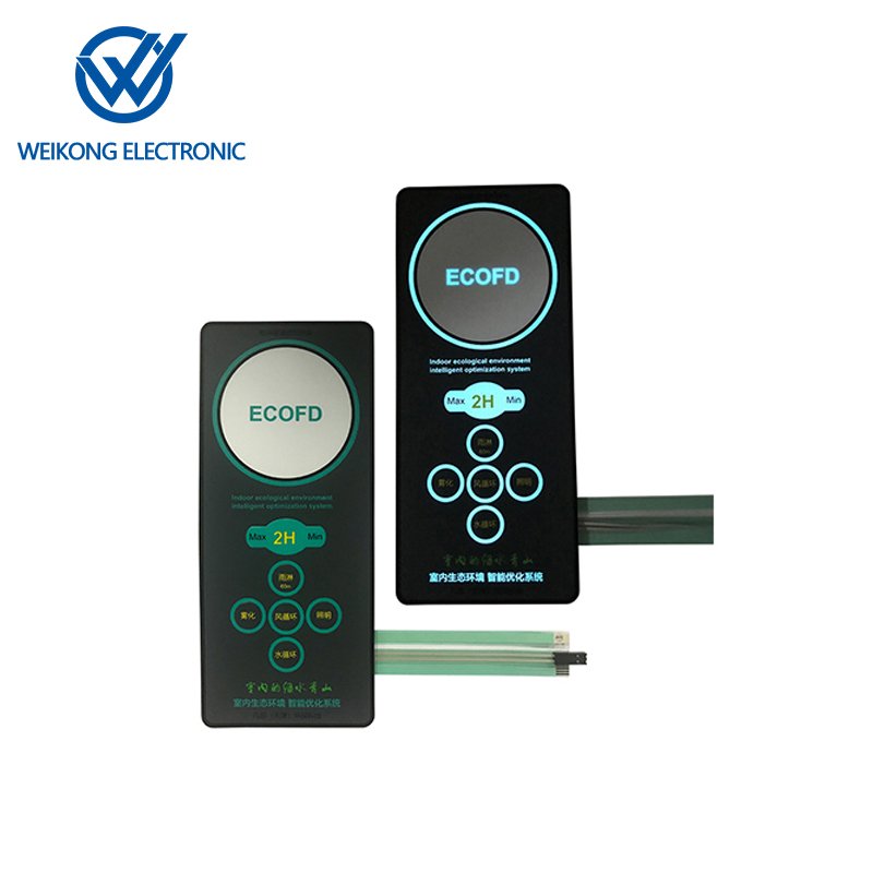 Membrane keypad with illumination