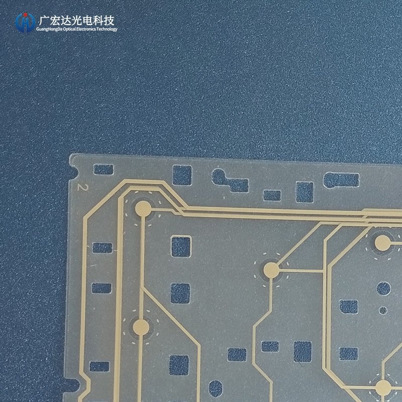 Customized PET Membrane Switch Free Sample For Laptop Backlight Keyboard