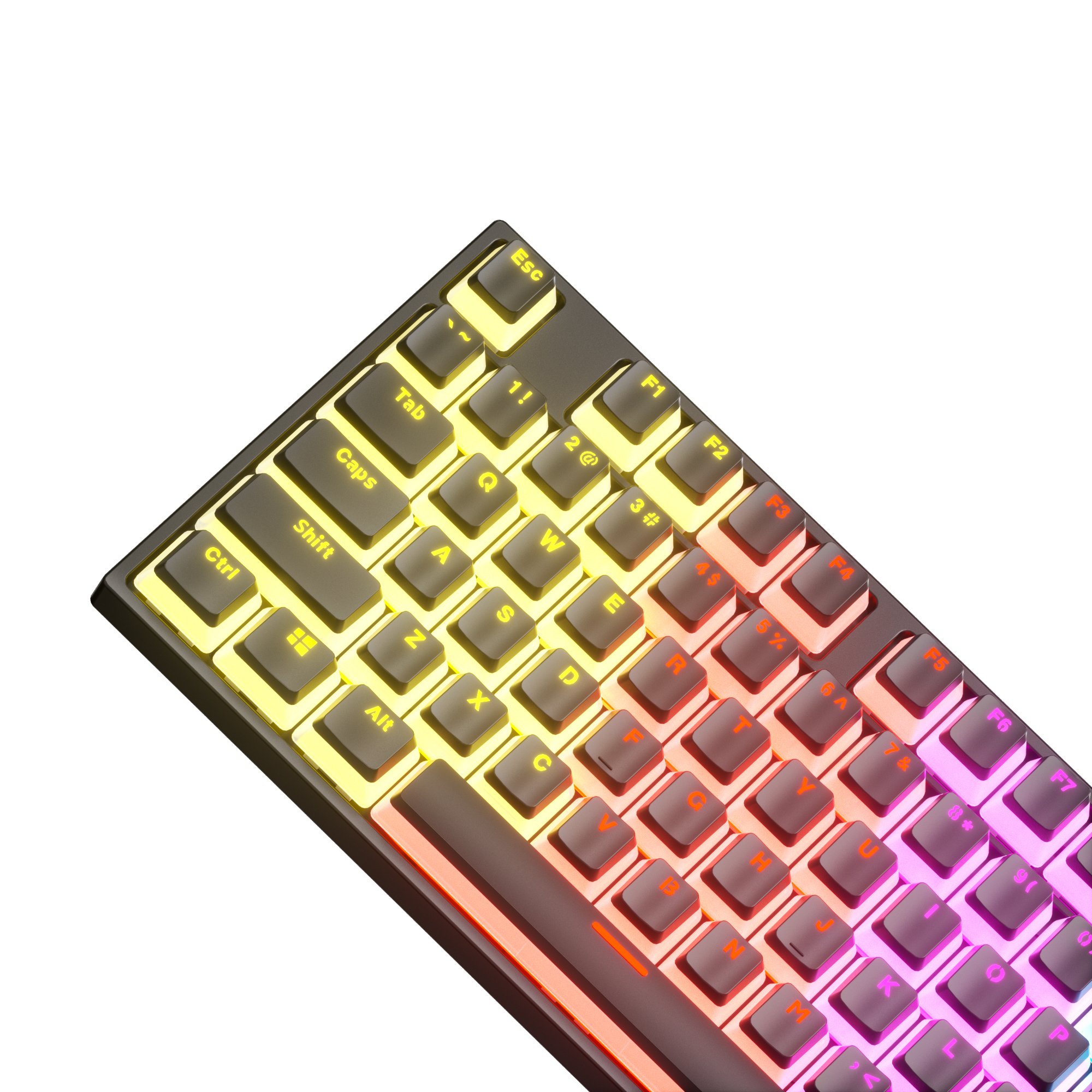 Hot Sale 87 Keys Computer Gaming Keyboard Teclado Mechanical Keyboard Usb Wired Computer Gaming Keyboard