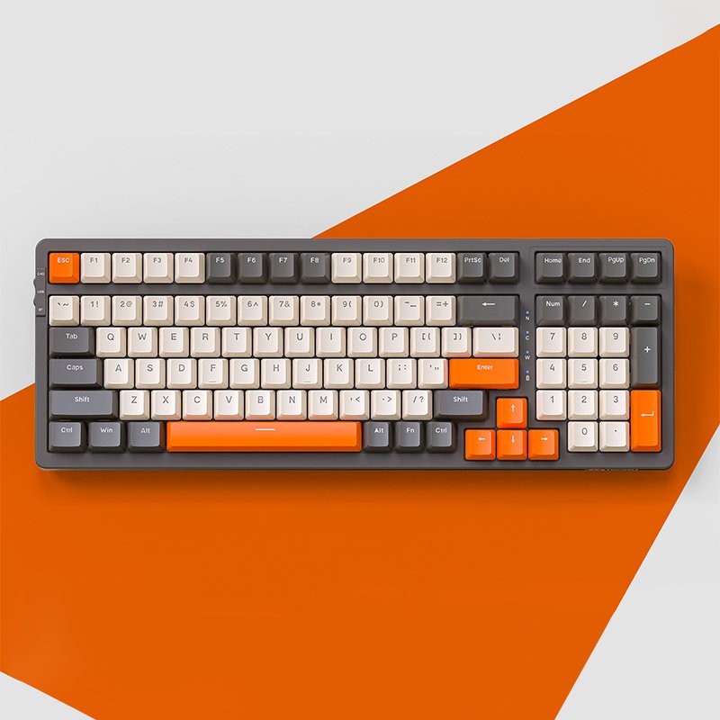 95 percent mechanical keyboard ODM Hot Swap Wireless RGB LED Backlit Keyboard Combo Waterproof for Desktop RED Switch
