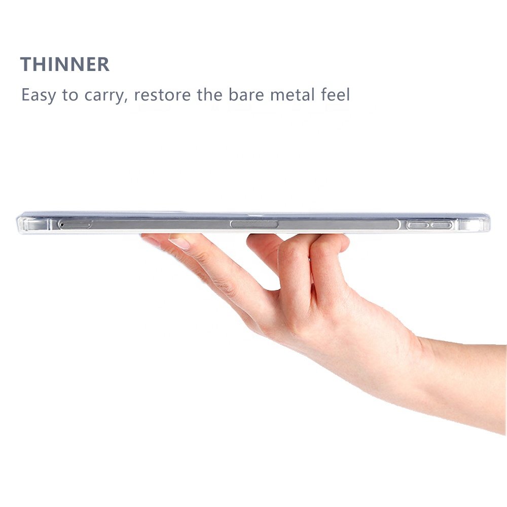Tablet Protective Case Soft TPU Auto Sleep Wake UP Smart Cover Magnetic for iPad 10.2 inch 10.5 Inch
