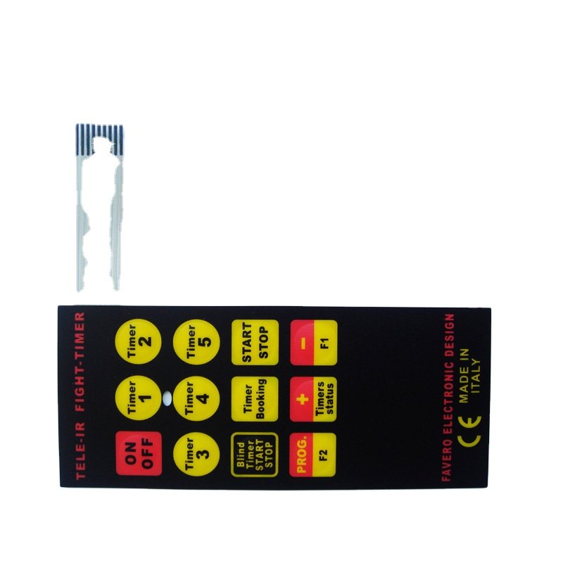 custom high waterproof IP67 metal dome tactile buttons membrane switch keypad