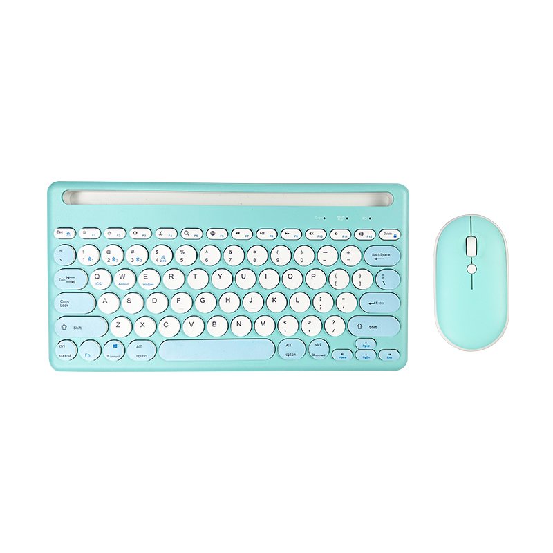 Custom Mini Keyboard Mouse Combos Slim Wireless Bluetooth Computer Gaming Keyboards Mouse combo For PC pad