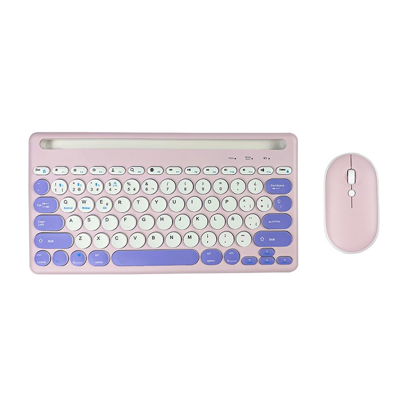 Custom Mini Keyboard Mouse Combos Slim Wireless Bluetooth Computer Gaming Keyboards Mouse combo For PC pad