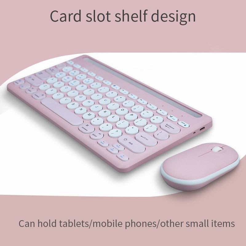 Custom Mini Keyboard Mouse Combos Slim Wireless Bluetooth Computer Gaming Keyboards Mouse combo For PC pad