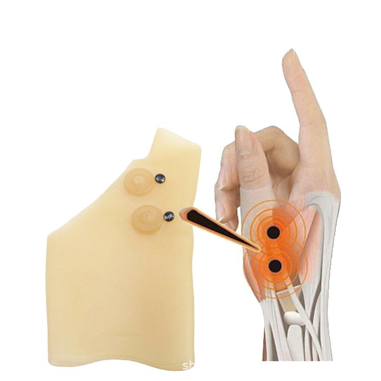 OLLAS Sebs Compression Wrist Guard Cover Finger Wrist Twist Fixed Female Magnet Gloves Hand Keyboard Hand Care Silicone Gloves