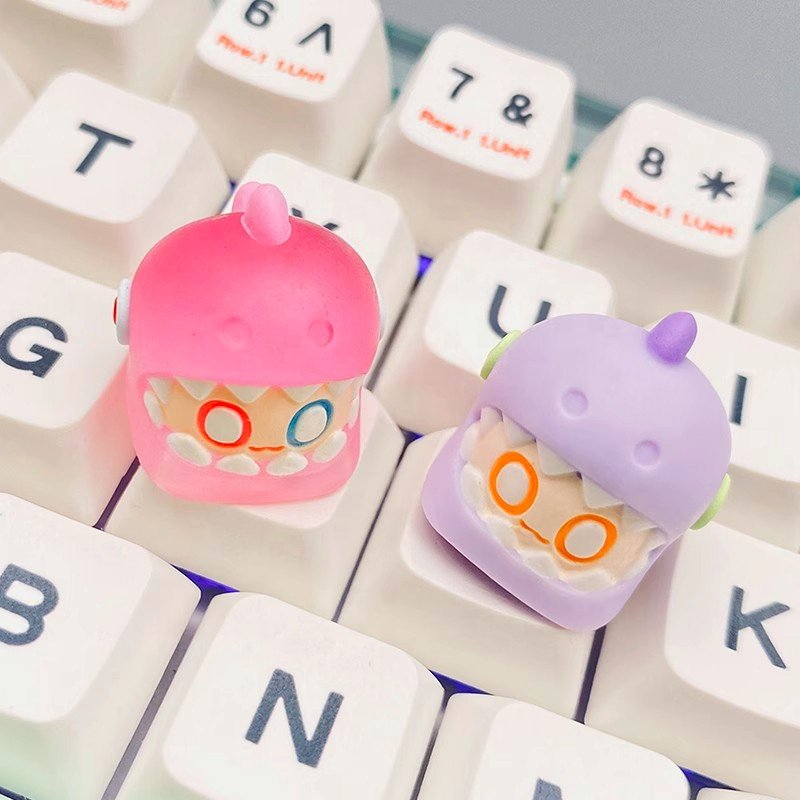 customized singular keycaps Silicone Esc Keycaps Customized 3D Keycaps for Girls Mechanical Keyboard