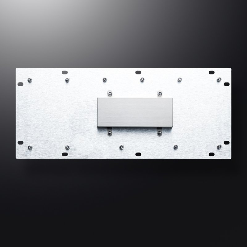 Compact 65 Keys IP65 Waterproof Rugged Stainless Steel Industrial Keyboard For Self Service Kiosk