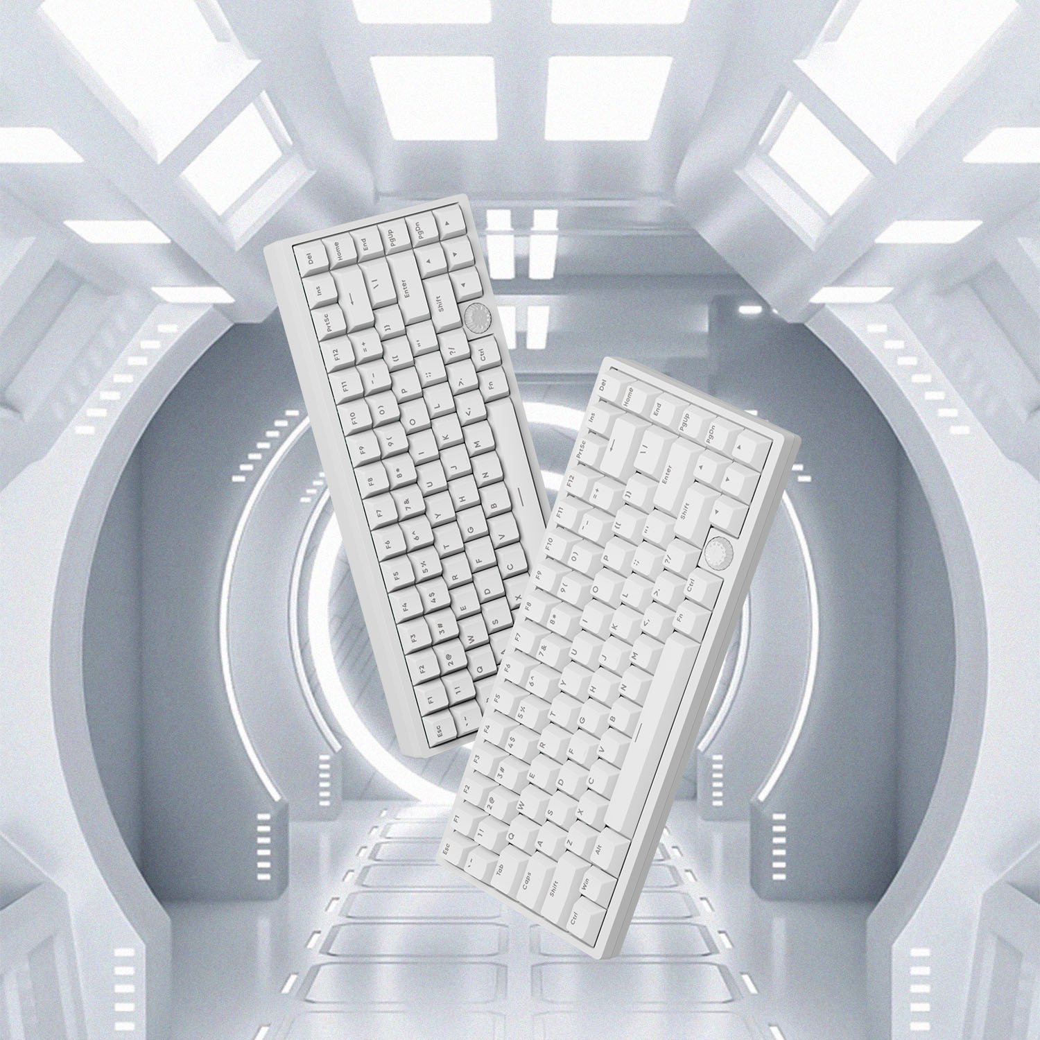 GATERON Magnetic Jade Switch Sikakeyb Castle Ck75US 83Keys 75% Hall Sensor Magnetic Keyboard