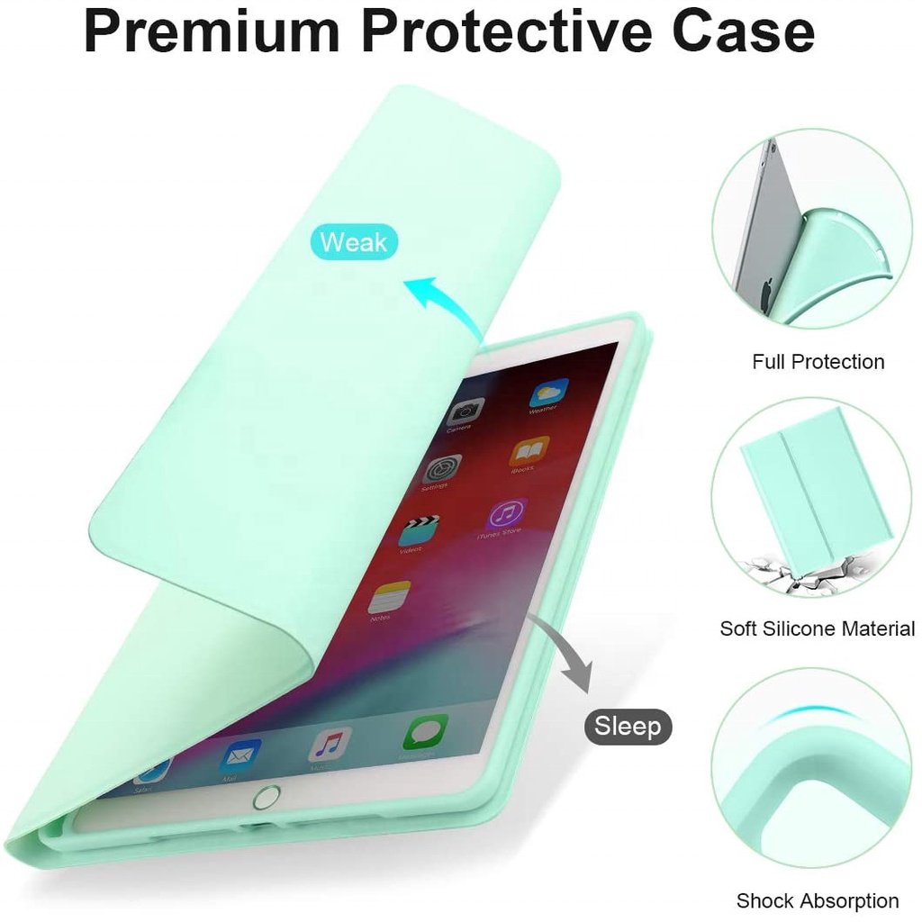 Cover Case Funda AZERT French Russian Korean Spain BT wireless Touchpad Keyboard for Xiaomi REDMI PAD SE 11 INCH