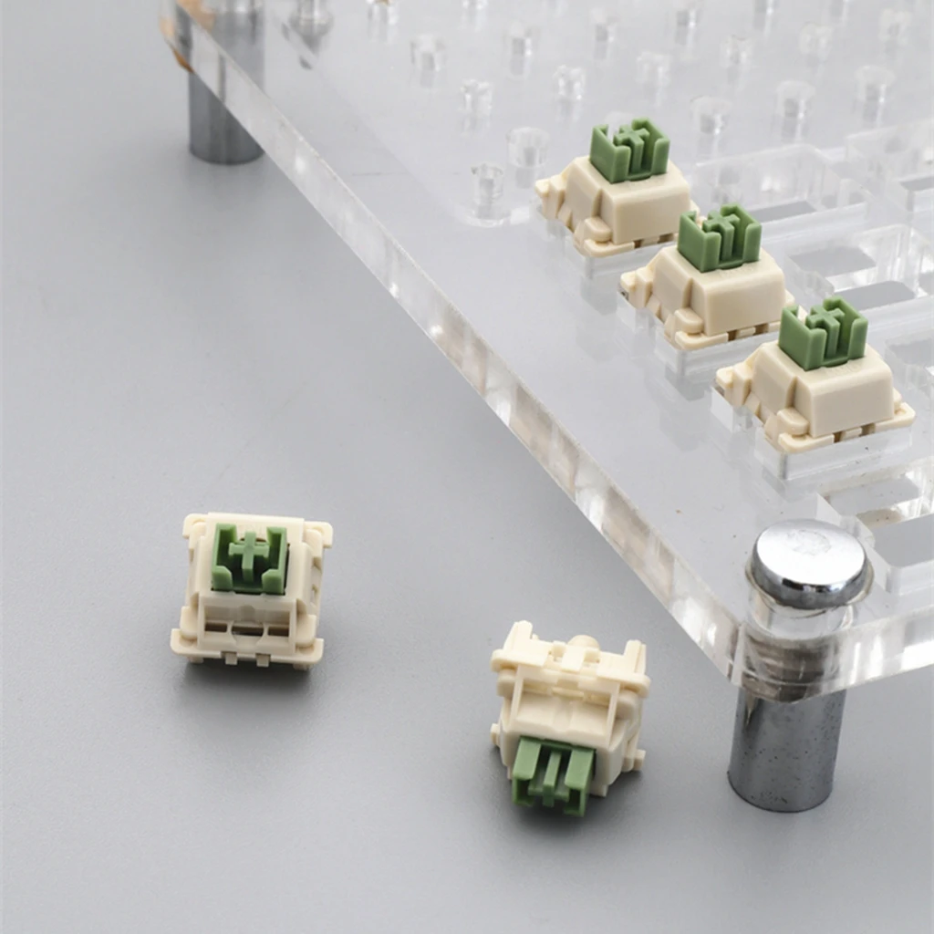 MMD Matcha V2 V3 Ice Cream Linear 5 Pins 53g POM Fine Lubed Keyboard Switches